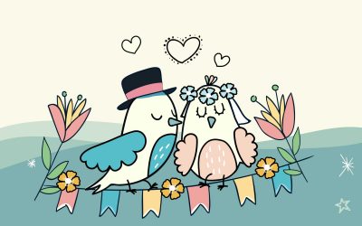 Hochzeitstisch – damals und heute