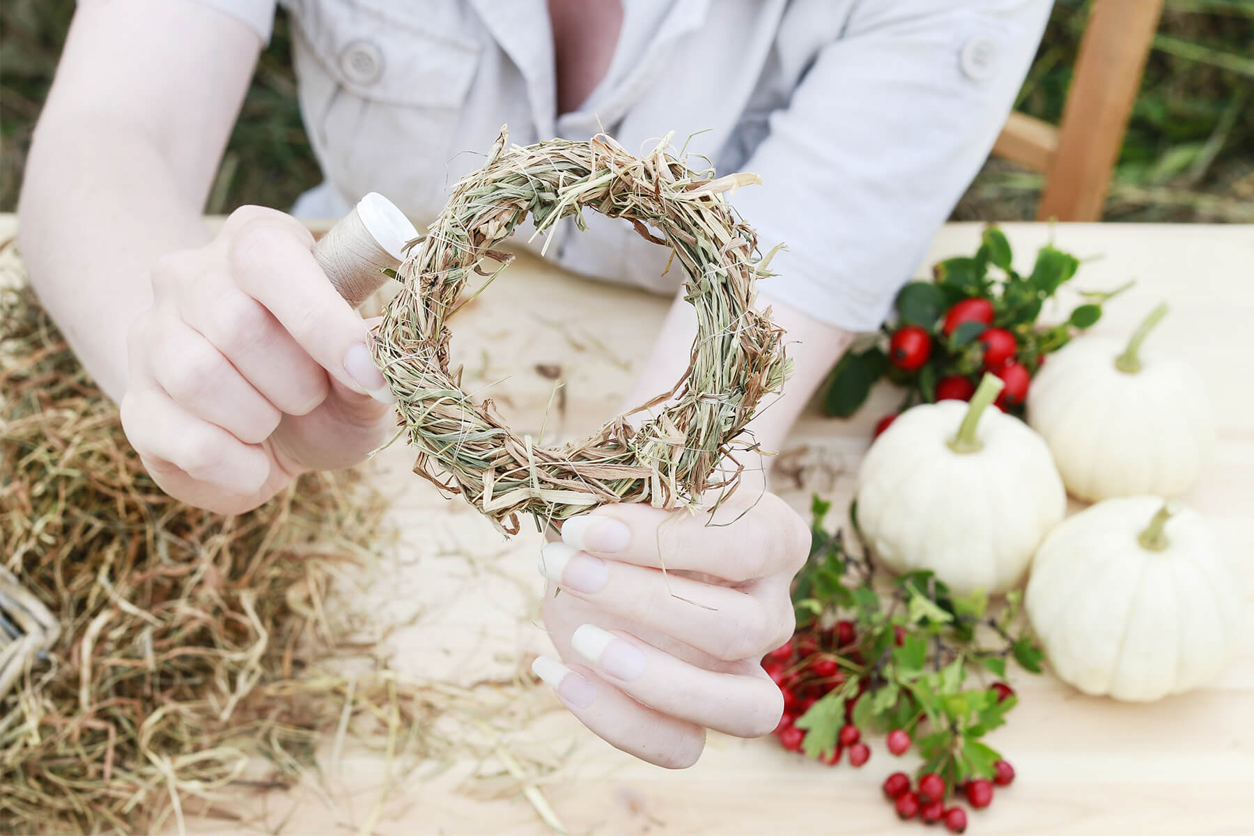 StarSnoopy Herbstdeko Tipps (1) DIY Herbstkranz